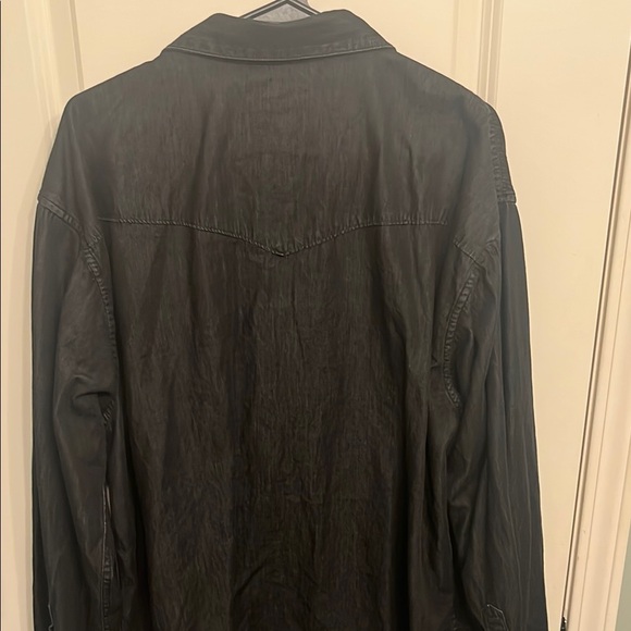 Men's XXL Resistol Black Pearl Snap - Picture 4 of 4